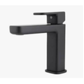 Lavabo moderno negro.
